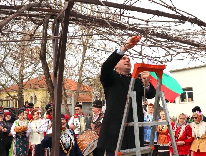 Празникът Трифон Зарезан в Генерал Тошево беше отбелязан с руйно вино, народна музика и много веселие
